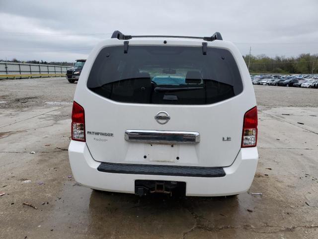5N1AR18W87C629325 - 2007 NISSAN PATHFINDER LE თეთრი ფოტო 6