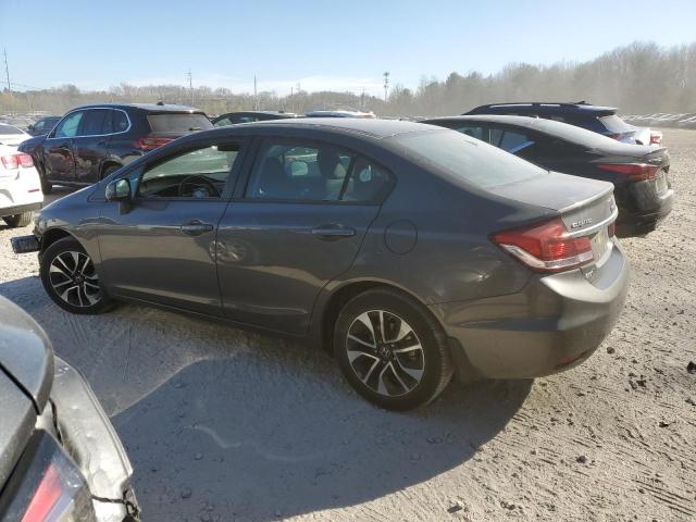 2HGFB2F8XDH557319 - 2013 HONDA CIVIC EX GRAY photo 2