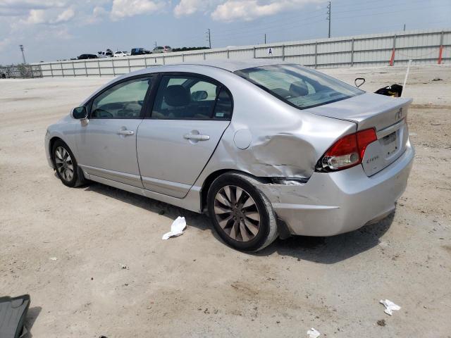 2HGFA16969H325362 - 2009 HONDA CIVIC EXL ვერცხლისფერი ფოტო 2