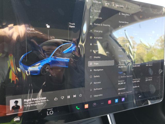 5YJ3E1EAXJF005621 - 2018 TESLA MODEL 3 Mavi foto 9