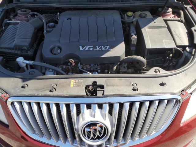 1G4GE5GD2BF343636 - 2011 BUICK LACROSSE CXS RED photo 11