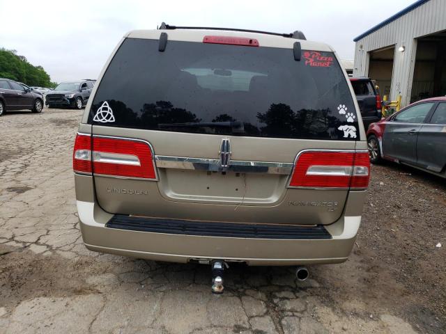 5LMFU27548LJ12802 - 2008 LINCOLN NAVIGATOR ოქროსფერი ფოტო 6