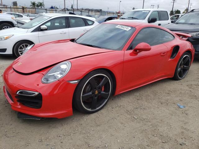 WP0AD2A9XFS166623 - 2015 PORSCHE 911 TURBO RED photo 1