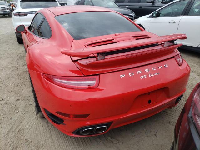 WP0AD2A9XFS166623 - 2015 PORSCHE 911 TURBO RED photo 6