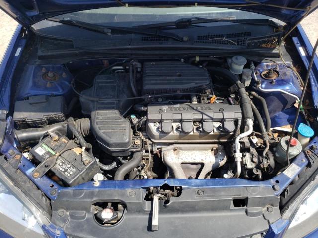 1HGEM21354L085230 - 2004 HONDA CIVIC DX VP Mavi foto 11