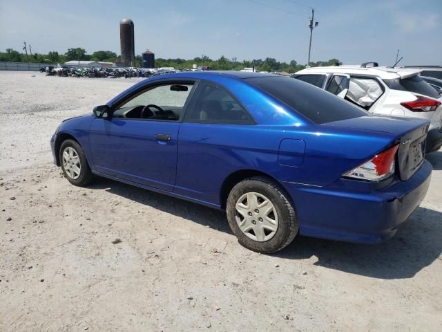 1HGEM21354L085230 - 2004 HONDA CIVIC DX VP Mavi foto 2