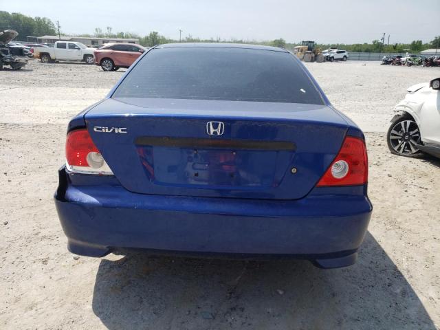 1HGEM21354L085230 - 2004 HONDA CIVIC DX VP Mavi foto 6