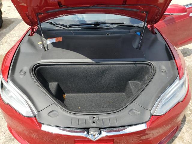 5YJSA1E16HF203128 - 2017 TESLA MODEL S Червоний фото 11