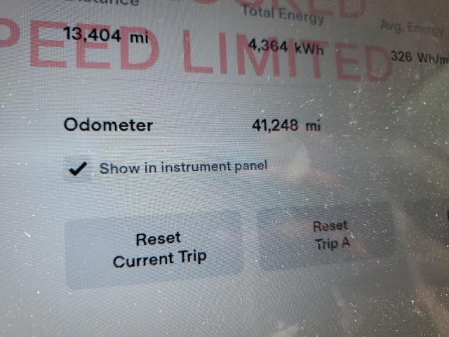 5YJSA1E16HF203128 - 2017 TESLA MODEL S Червоний фото 9