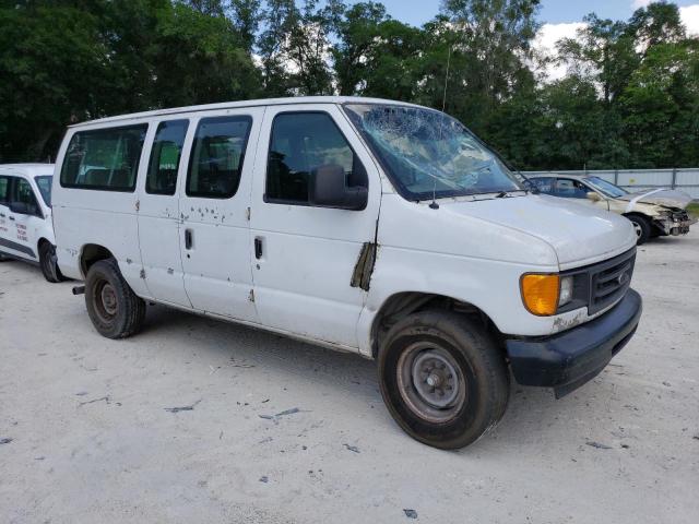 1FBNE31L84HB04023 - 2004 FORD ECONOLINE E350 SUPER DUTY WAGON WHITE photo 4