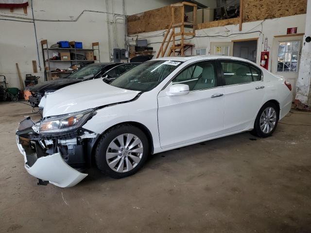 1HGCR2F85DA265154 - 2013 HONDA ACCORD EXL WHITE photo 1