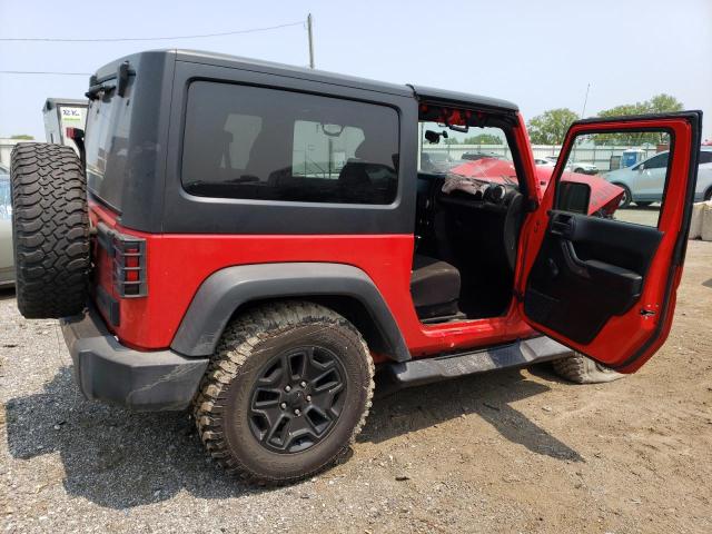 1C4AJWAG4GL335531 - 2016 JEEP WRANGLER SPORT RED photo 3