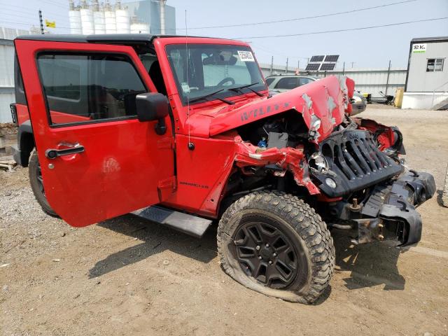 1C4AJWAG4GL335531 - 2016 JEEP WRANGLER SPORT RED photo 4