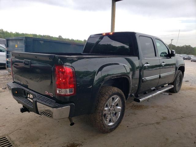 3GTP1WE01DG250341 - 2013 GMC SIERRA C1500 SLT GREEN photo 3