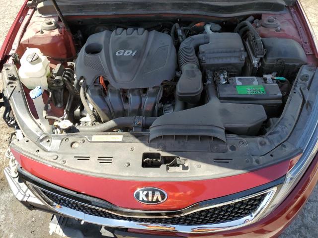 5XXGM4A7XFG419180 - 2015 KIA OPTIMA LX BURGUNDY photo 11