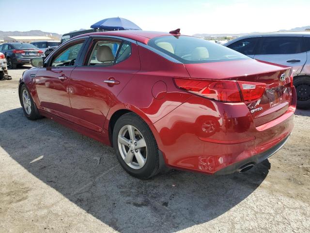 5XXGM4A7XFG419180 - 2015 KIA OPTIMA LX BURGUNDY photo 2