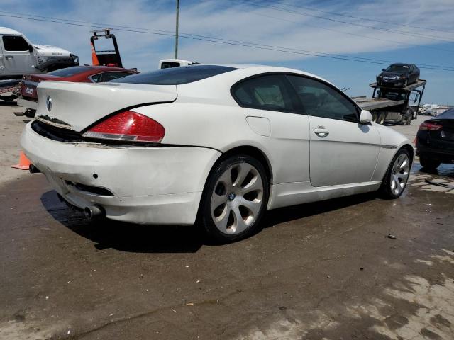 WBAEH73485B216094 - 2005 BMW 645 CI AUTOMATIC WHITE photo 3