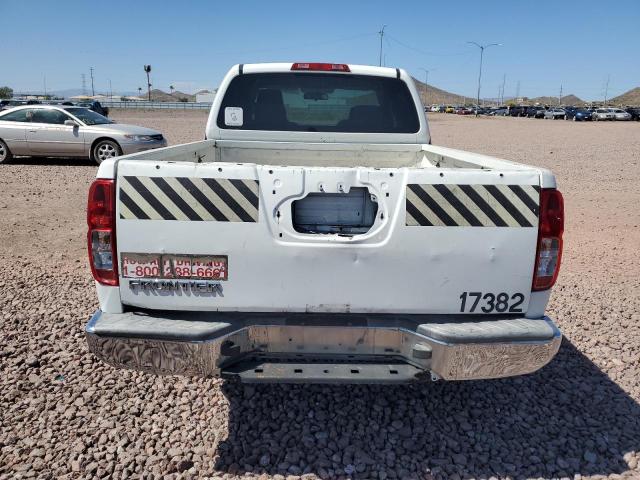 1N6BD0CT4DN713301 - 2013 NISSAN FRONTIER S WHITE photo 6