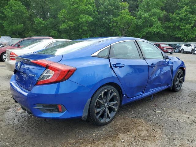19XFC2F86KE047201 - 2019 HONDA CIVIC SPORT 蓝色 照片 3