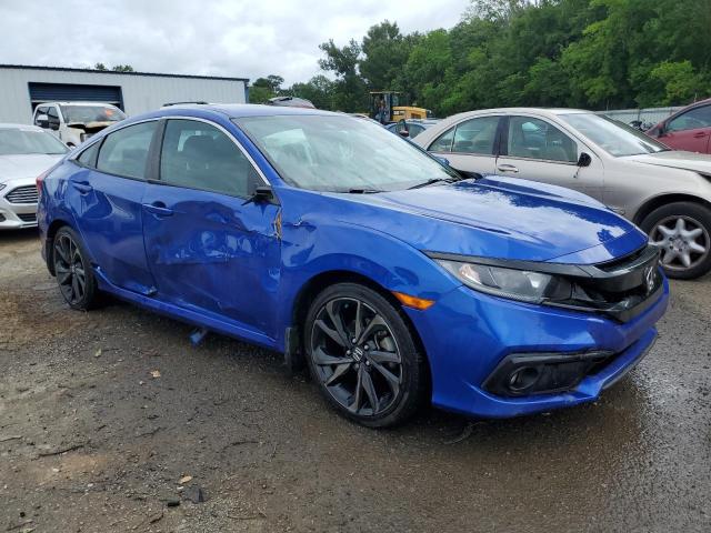 19XFC2F86KE047201 - 2019 HONDA CIVIC SPORT 蓝色 照片 4