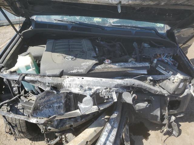 5TFRM5F17KX142722 - 2019 TOYOTA TUNDRA DOUBLE CAB SR/SR5 BLACK photo 11