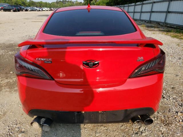 KMHHU6KJ7DU105578 - 2013 HYUNDAI GENESIS CO 3.8L RED photo 6