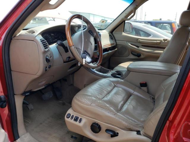 5LMPU28A6YLJ00599 - 2000 LINCOLN NAVIGATOR 红色 照片 7