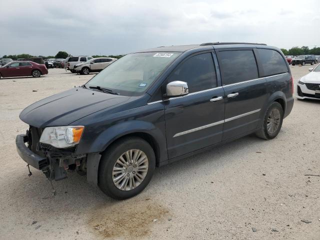 2C4RC1CG4DR614459 - 2013 CHRYSLER TOWN & COU TOURING L BLACK photo 1