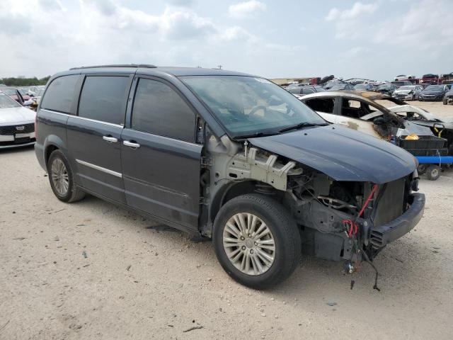 2C4RC1CG4DR614459 - 2013 CHRYSLER TOWN & COU TOURING L BLACK photo 4