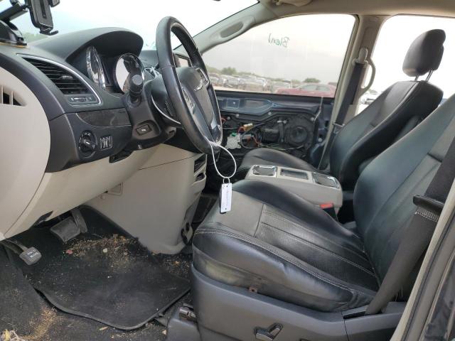 2C4RC1CG4DR614459 - 2013 CHRYSLER TOWN & COU TOURING L BLACK photo 7