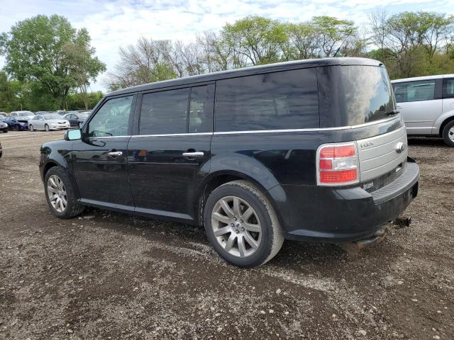 2FMHK6DC5CBD09854 - 2012 FORD FLEX LIMITED BLACK photo 2