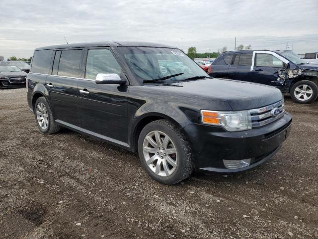 2FMHK6DC5CBD09854 - 2012 FORD FLEX LIMITED BLACK photo 4