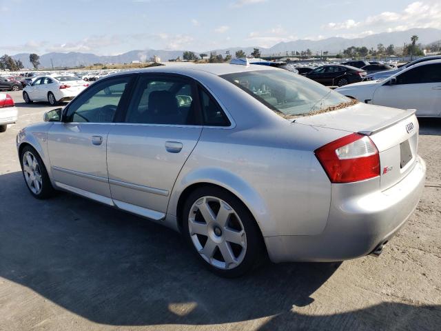 WAUPL68E64A268427 - 2004 AUDI S4 SILVER photo 2