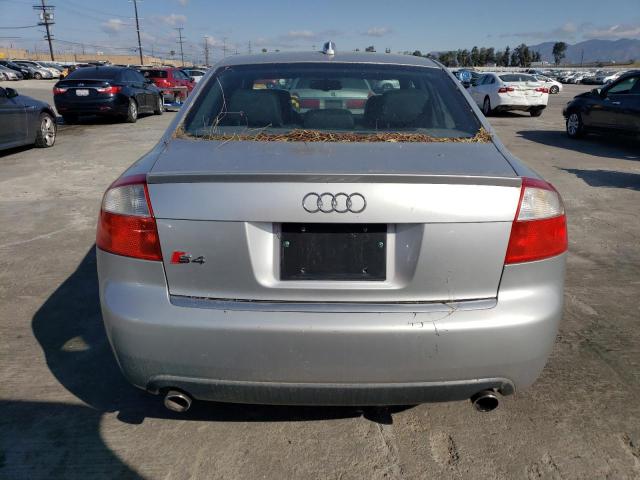 WAUPL68E64A268427 - 2004 AUDI S4 SILVER photo 6