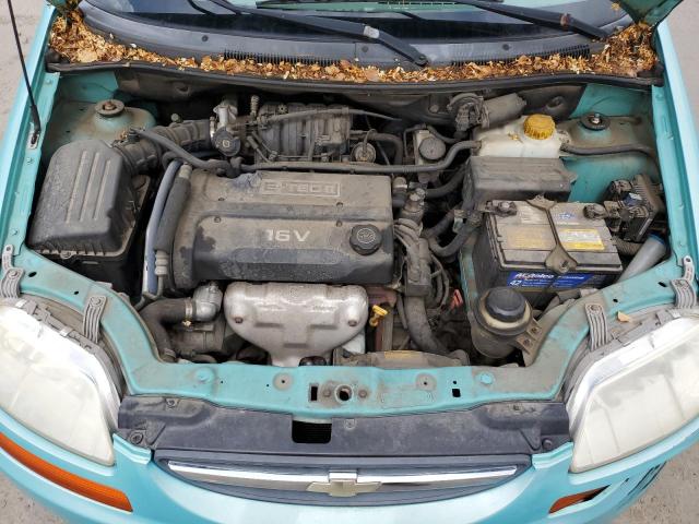 KL1TD52695B359205 - 2005 CHEVROLET AVEO BASE Turkuaz foto 11