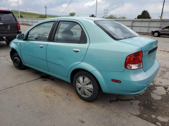 KL1TD52695B359205 - 2005 CHEVROLET AVEO BASE Turkuaz foto 2