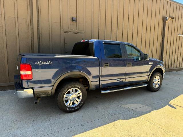 1FTPW14557FB0673 - 2007 FORD F150 SUPERCREW BLUE photo 6