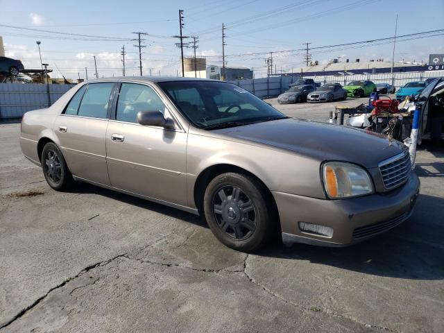 1G6KD54Y73U251964 - 2003 CADILLAC DEVILLE TAN photo 4