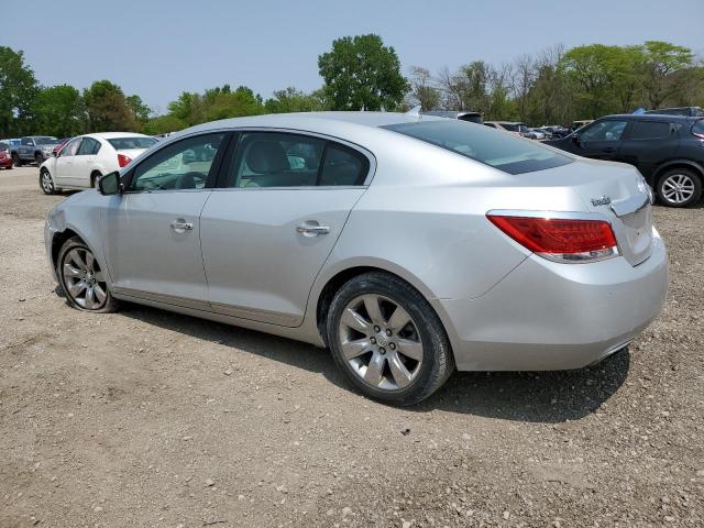 1G4GE5ED9BF211105 - 2011 BUICK LACROSSE CXS SILVER photo 2