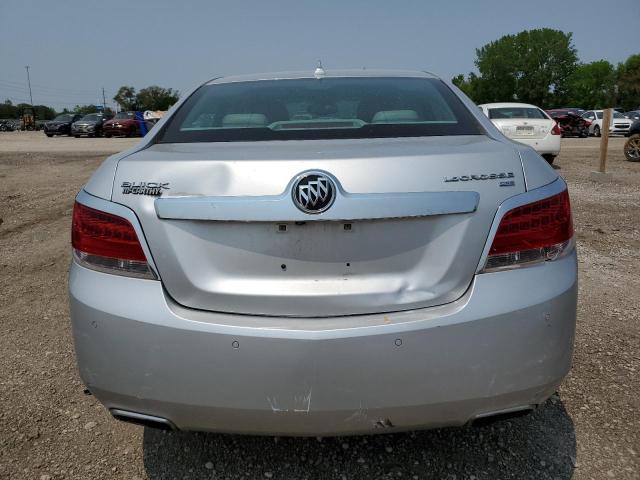 1G4GE5ED9BF211105 - 2011 BUICK LACROSSE CXS SILVER photo 6