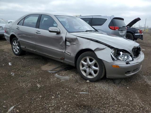 WDBNG83J04A430307 - 2004 MERCEDES-BENZ S 430 4MATIC SILVER photo 4