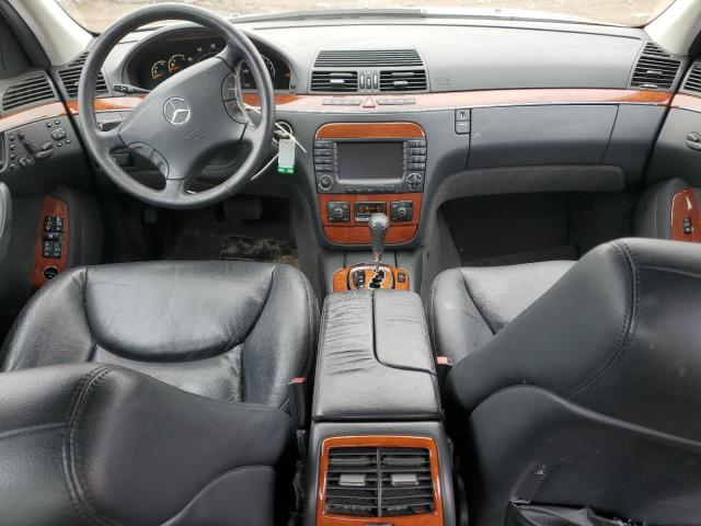 WDBNG83J04A430307 - 2004 MERCEDES-BENZ S 430 4MATIC SILVER photo 8