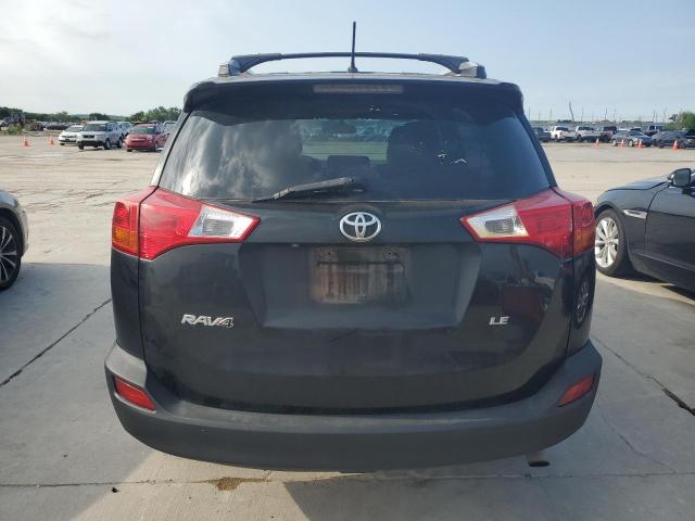 2T3ZFREV9DW015810 - 2013 TOYOTA RAV4 LE BLACK photo 6