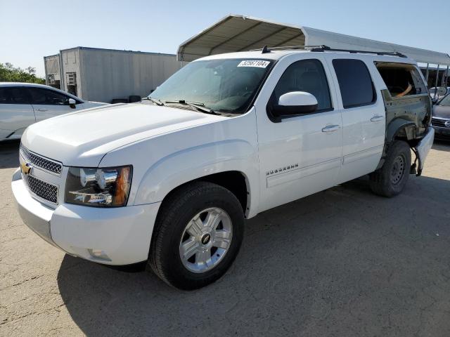 1GNSKJE72CR197615 - 2012 CHEVROLET SUBURBAN K1500 LT WHITE photo 1