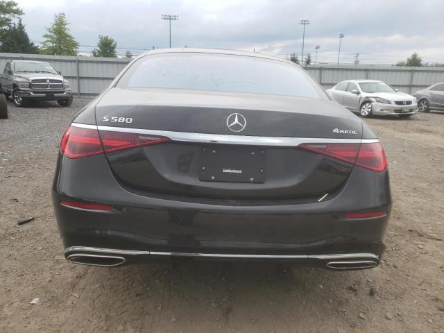 W1K6G7GB0PA176014 - 2023 MERCEDES-BENZ S 580 4MATIC BLACK photo 6