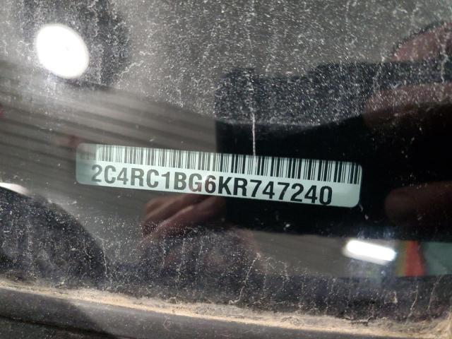 2C4RC1BG6KR747240 - 2019 CHRYSLER PACIFICA TOURING L ლურჯი ფოტო 13