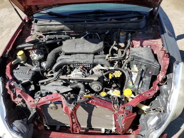 4S3BMBG61A3233954 - 2010 SUBARU LEGACY 2.5I PREMIUM BURGUNDY photo 11