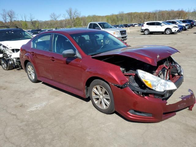 4S3BMBG61A3233954 - 2010 SUBARU LEGACY 2.5I PREMIUM BURGUNDY photo 4