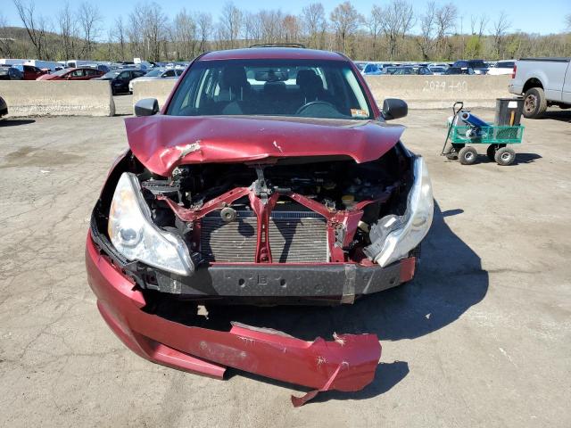 4S3BMBG61A3233954 - 2010 SUBARU LEGACY 2.5I PREMIUM BURGUNDY photo 5