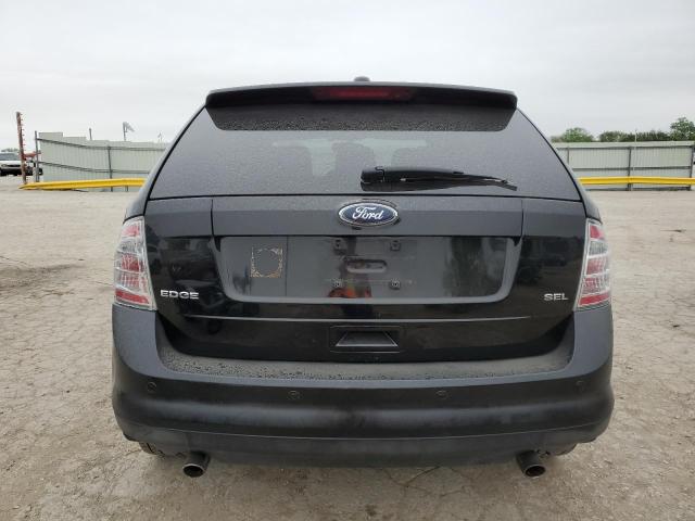 2FMDK38C19BA85658 - 2009 FORD EDGE SEL BLACK photo 6